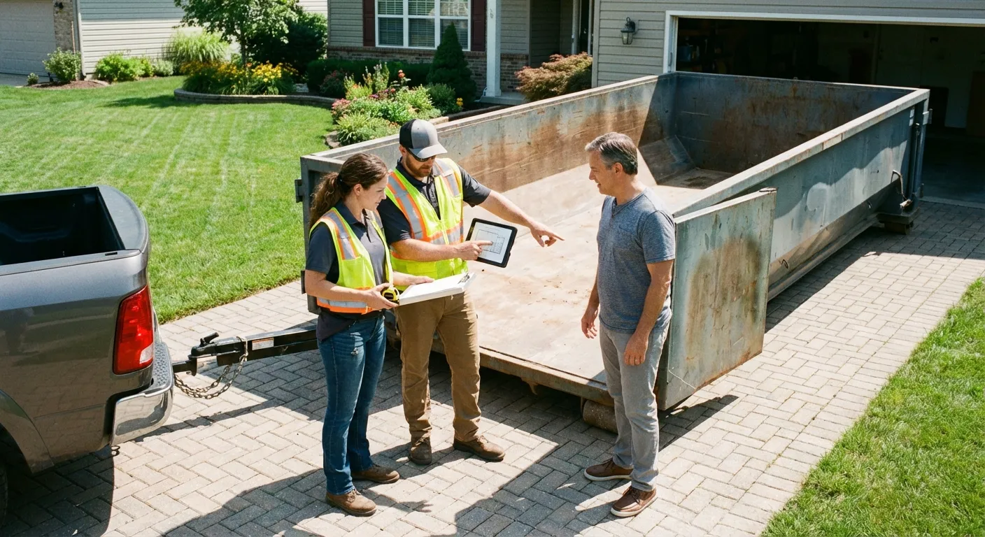 10 Yard Dumpster Rental Process in Colorado Springs, CO