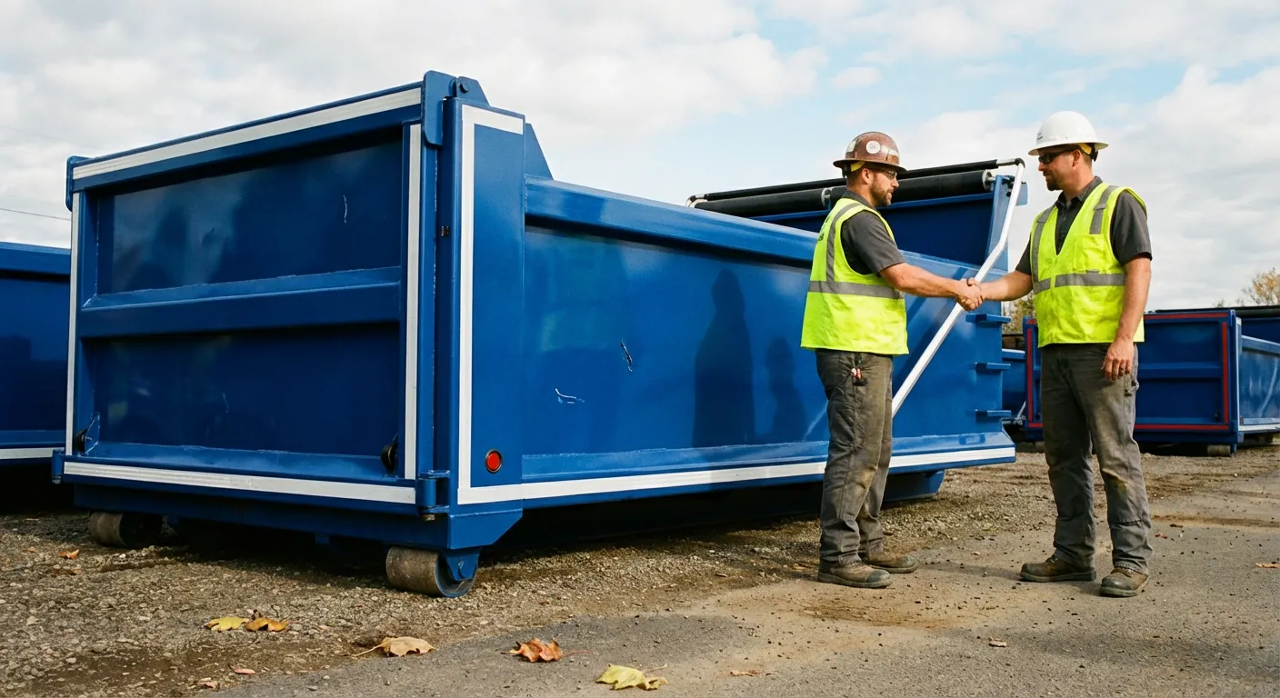 Roll-off dumpster rental services in Downtown Colorado Springs