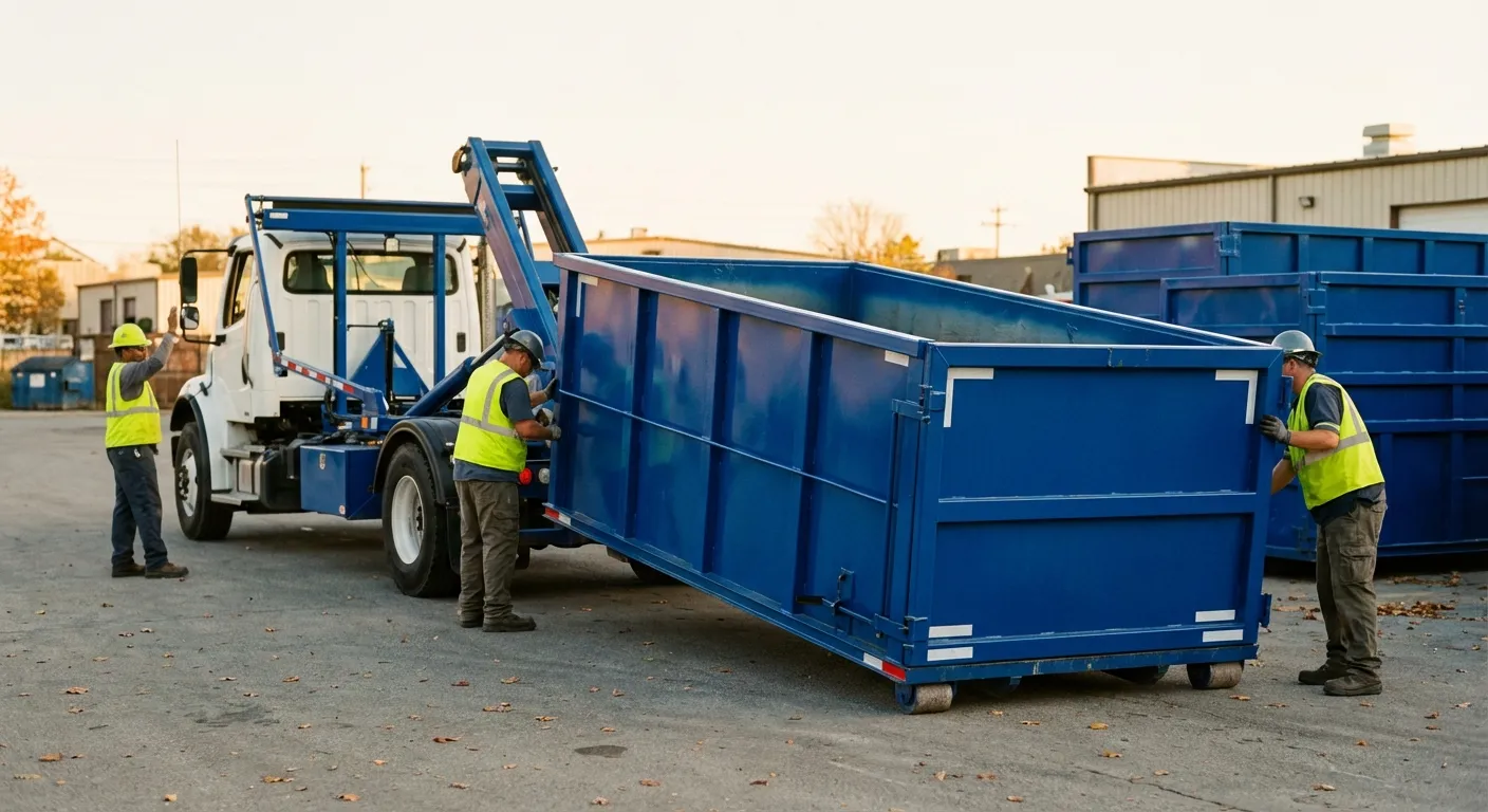Commercial waste management and dumpster rental logistics in Colorado Springs, CO