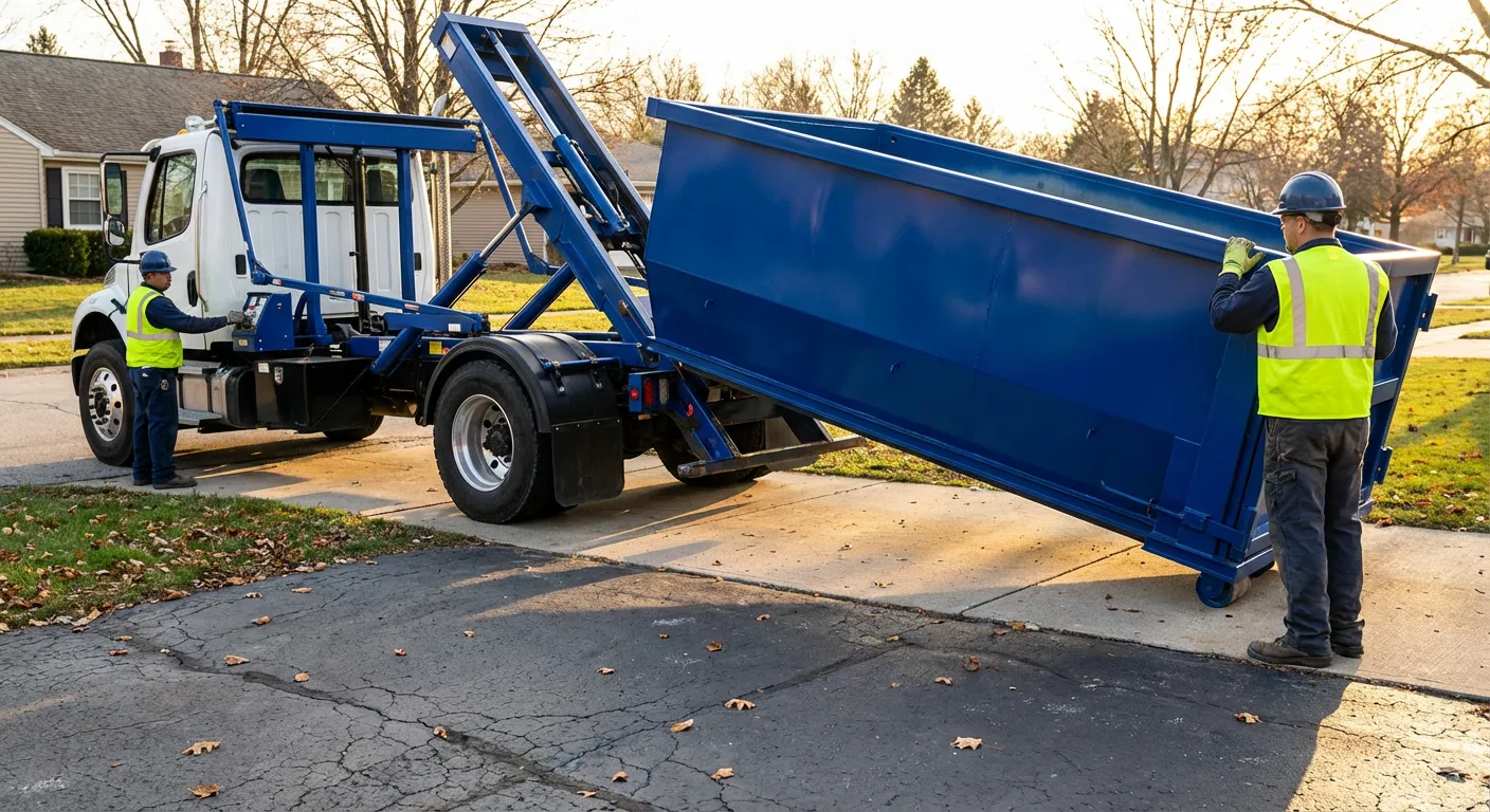 Roll-off dumpster rental service in Colorado Springs, CO